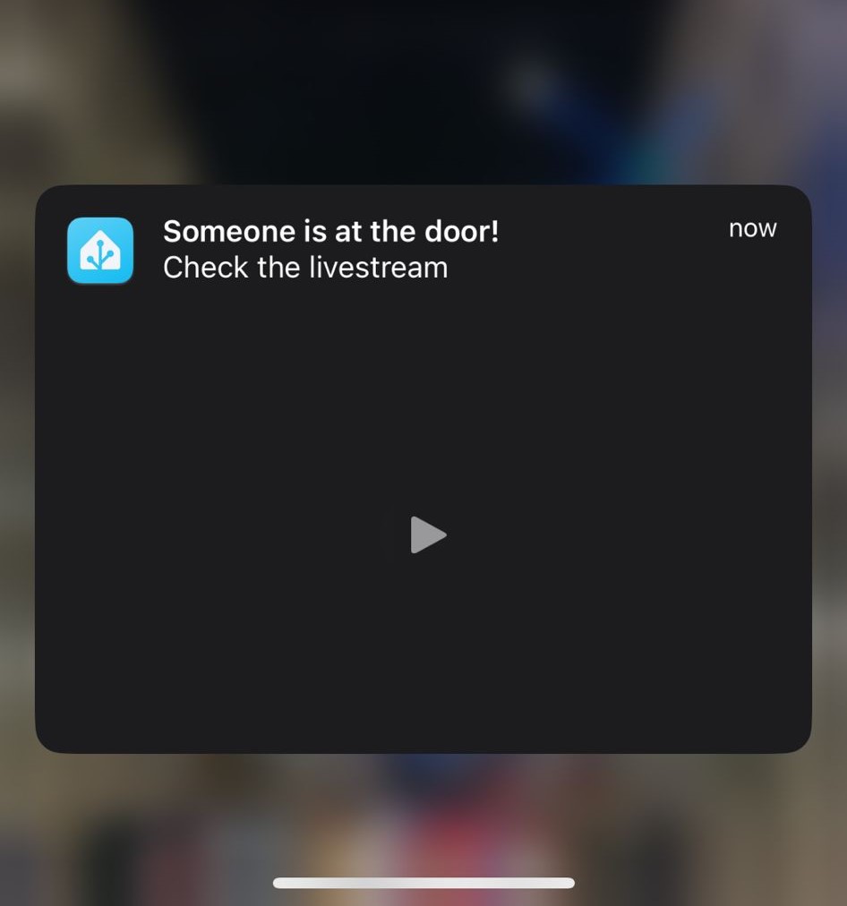  Doorbell Button Pressed Notification