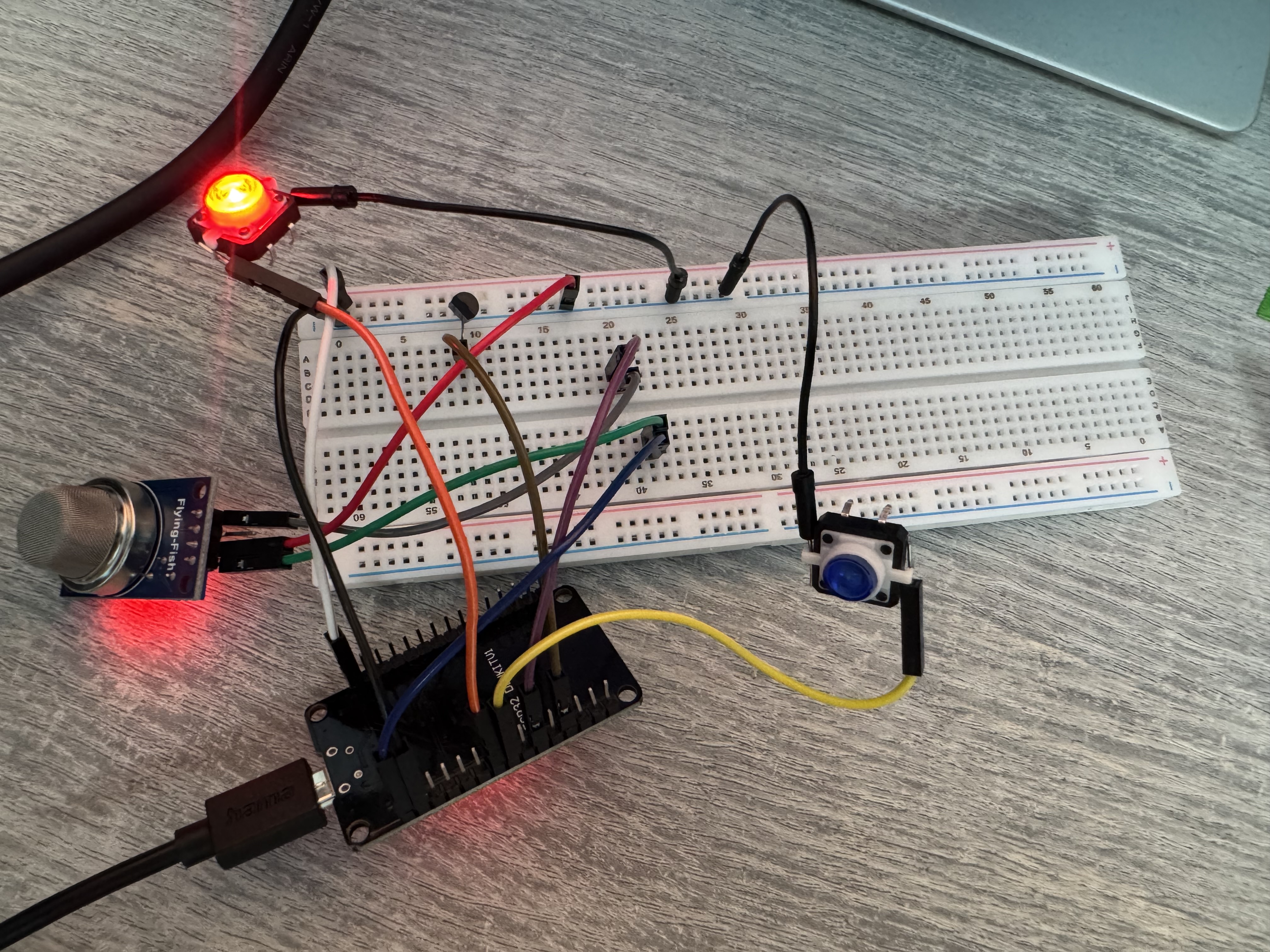 Front wiring view 