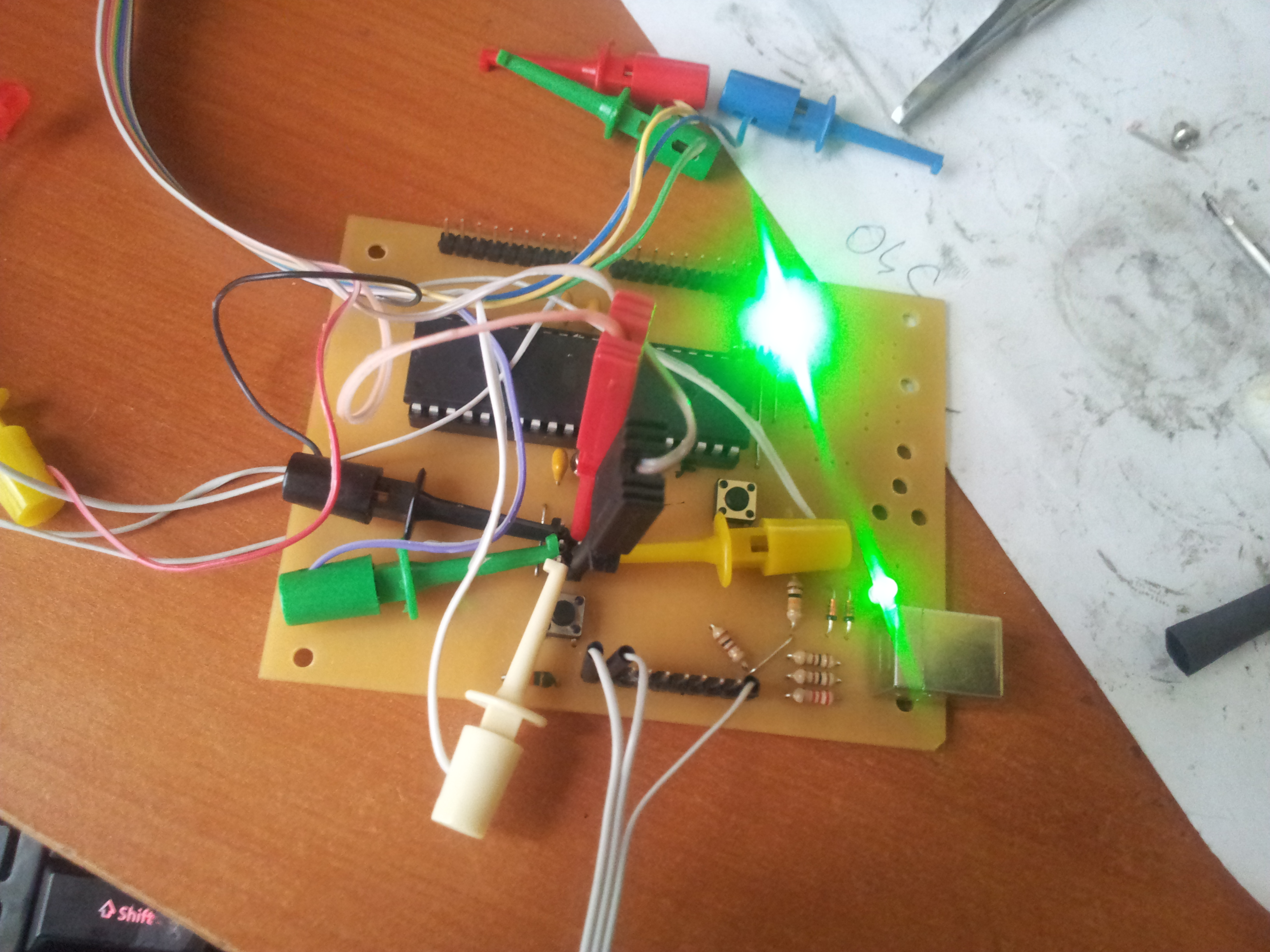 Testing uart comm