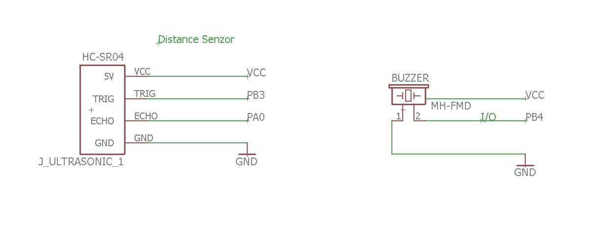  Senzor si buzzer