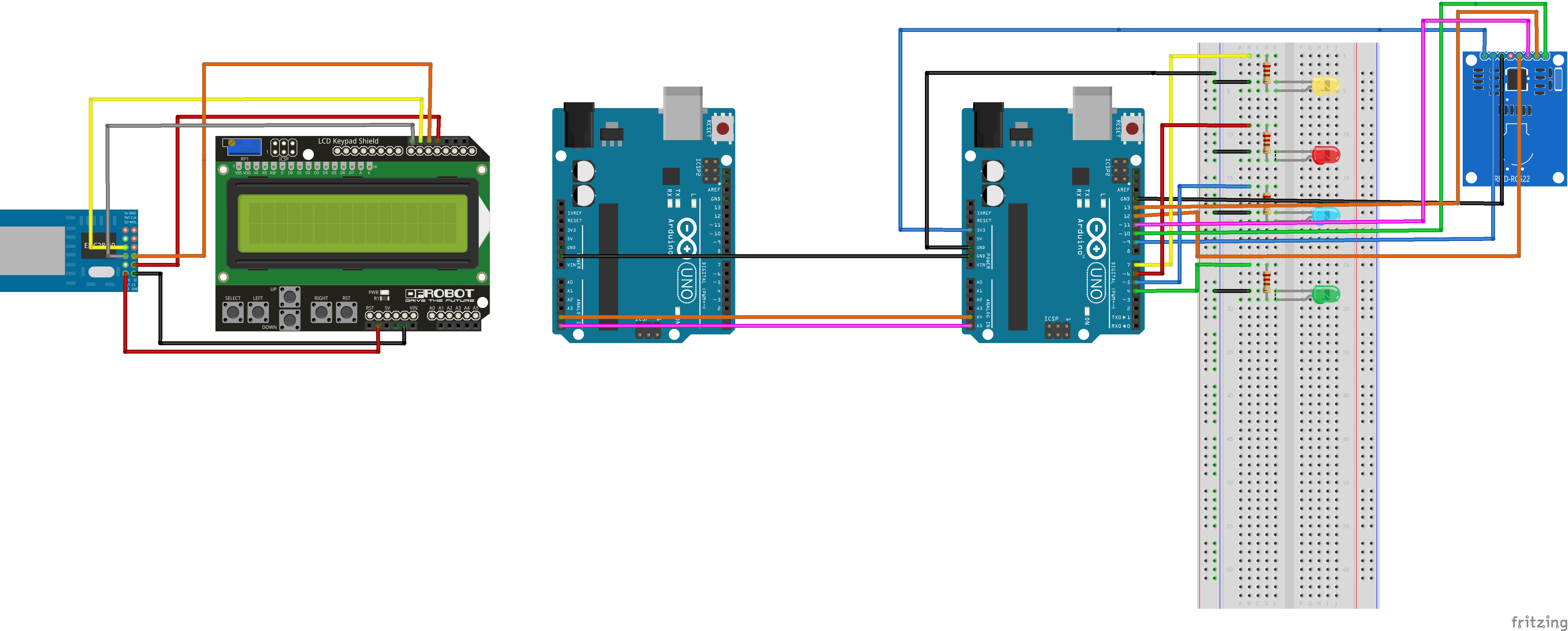 Electronic Voting Machine CS Open CourseWare Circuit Diagram