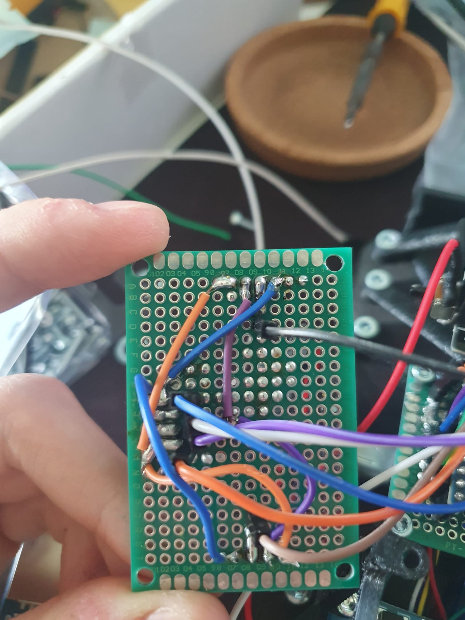 Placa prototipare senzori
