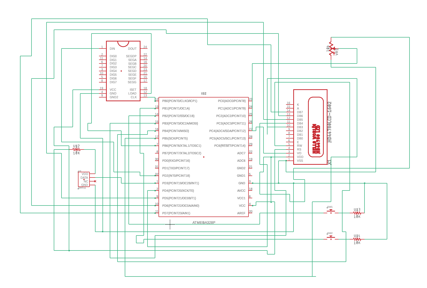 Schema electrica in Eagle