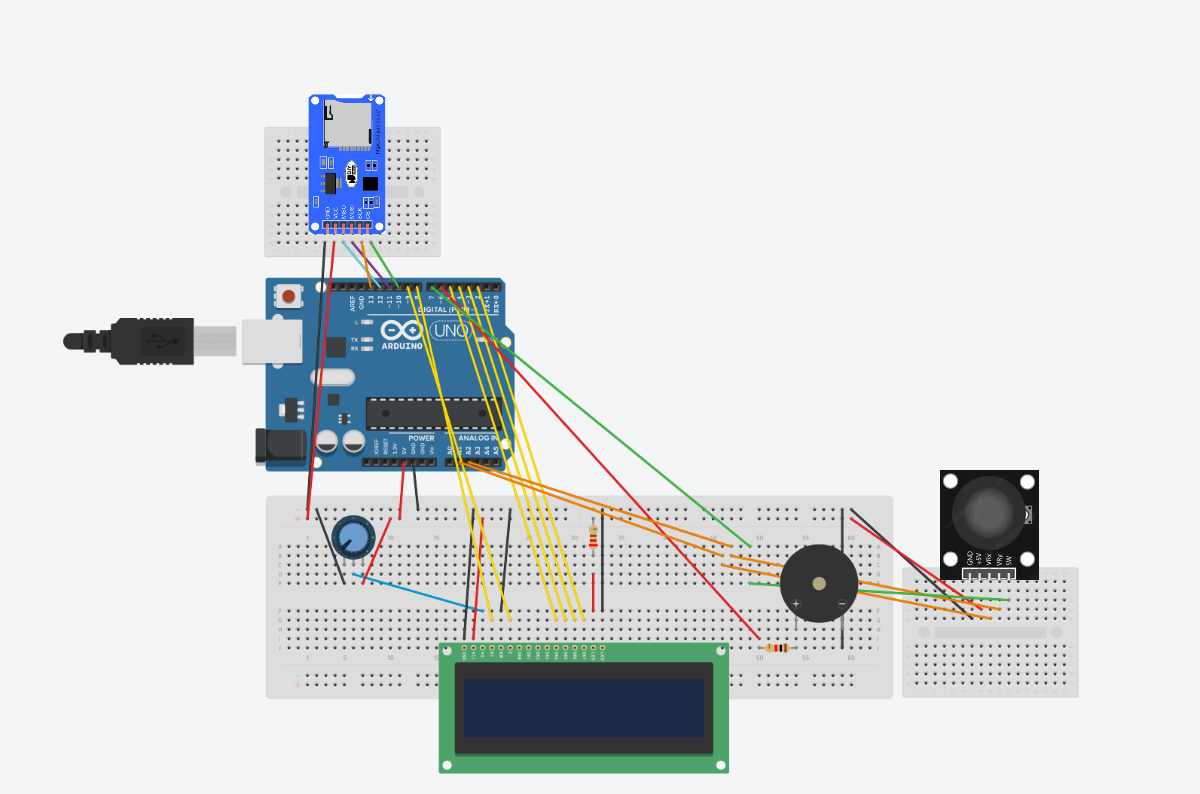 Schema Hardware Tinkercad