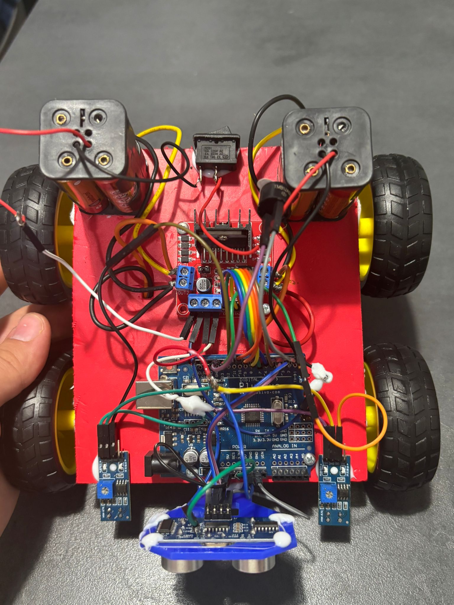  Vedere de ansamblu hardware robot 